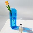 thumbnail image 3 of Nordic Style Bright Color Flower Vases Translucent Acrylic Vase Floral Container Vase Flower Decoration Home Birthday Gift, 3 of 4