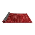 thumbnail image 2 of Ahgly Company Indoor Square Abstract Red Modern Area Rugs, 6' Square, 2 of 4