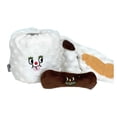 thumbnail image 1 of Jouet en Peluche Cache-Cache pour Animaux - Forme de Papier Toilette, Casse-Tête Interactif, Cache les Friandises, Texture Froissée, pour Petits/moyens Chiens, Lavable en Machine, 1 of 6
