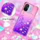 thumbnail image 4 of Funda para Xiaomi Redmi 12C Transparente con Brillos Carcasa Protectora Antigolpes con Glitter Brillante, 4 of 5