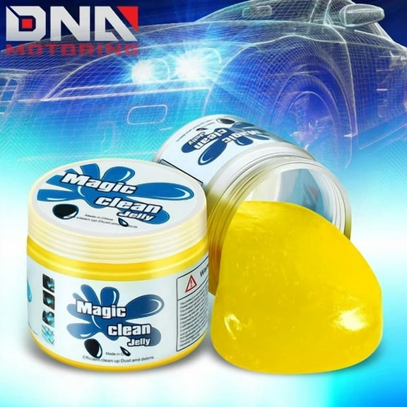 Multi Purpose Car Keyboard Laptop Office Dust Sticky Cleaning Gel Jelly Yellow
