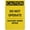 Warning Sign 5, variant on Caution Do Not Lean On Rail Sign, 8"x12" Rust-Free Aluminum Sign, Professional Graphics Easy-Mount Indoor Outdoor Sign