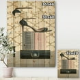 thumbnail image 3 of Designart 'Glam fashion High Heels VIII' Fashion Print on Natural Pine Wood, 3 of 3