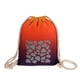 thumbnail image 2 of Mochila con cordón shamjiam reflectante para gimnasio naranja, 2 of 9