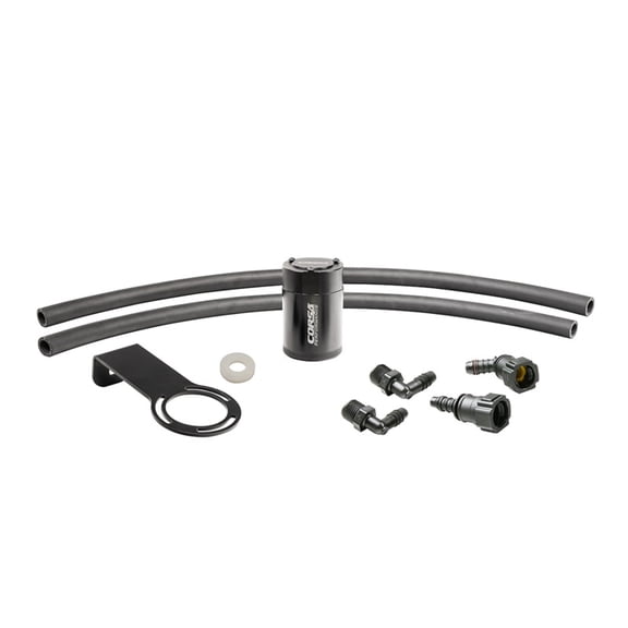 Corsa Performance Cc0007 Engine Oil Catch Can Fits 16 23 Camaro Fits select: 2016-2021 CHEVROLET CAMARO SS, 2022-2023 CHEVROLET CAMARO LT1/SS