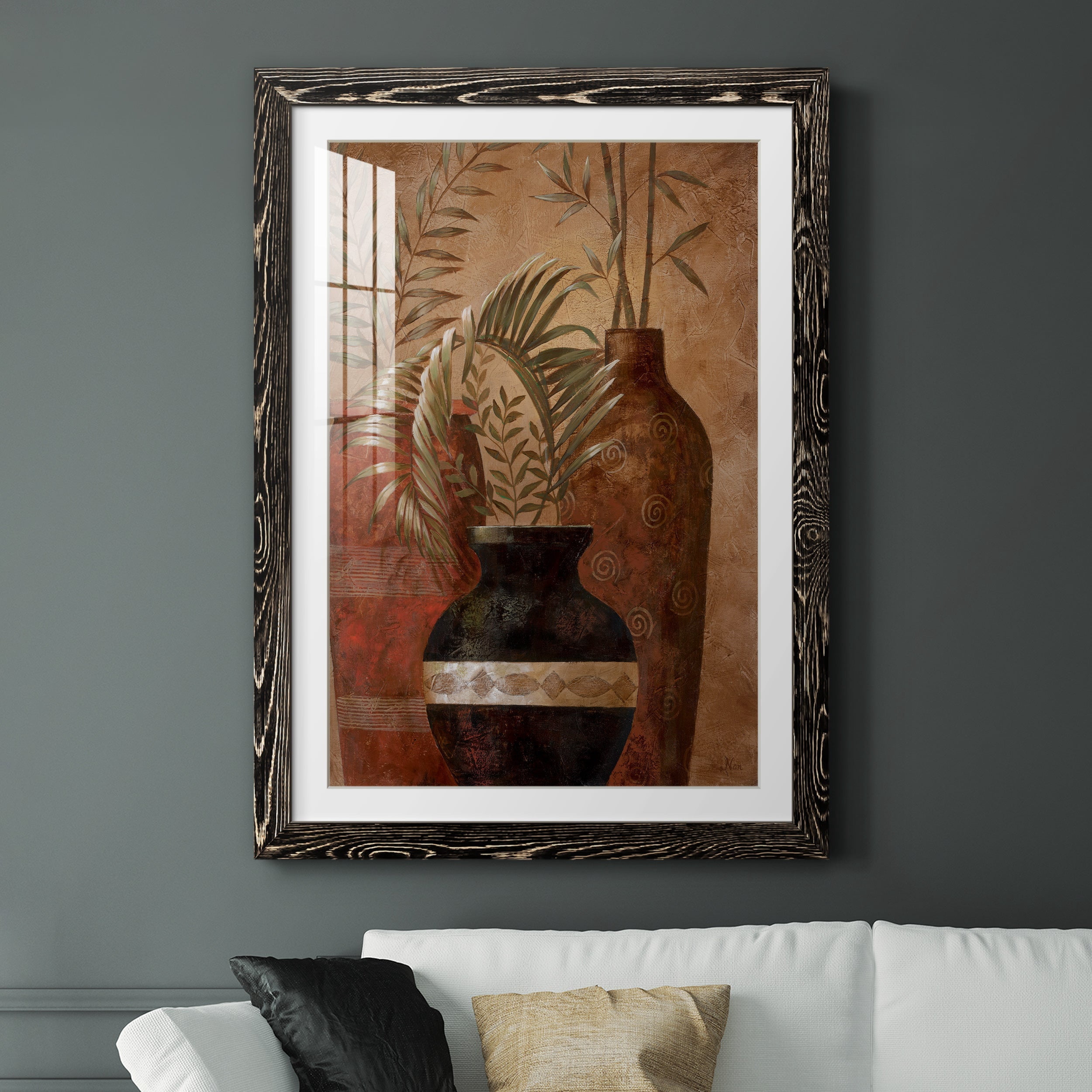 Exotic Vacation II - Premium Framed Print - Distressed Barnwood Frame - Ready to Hang