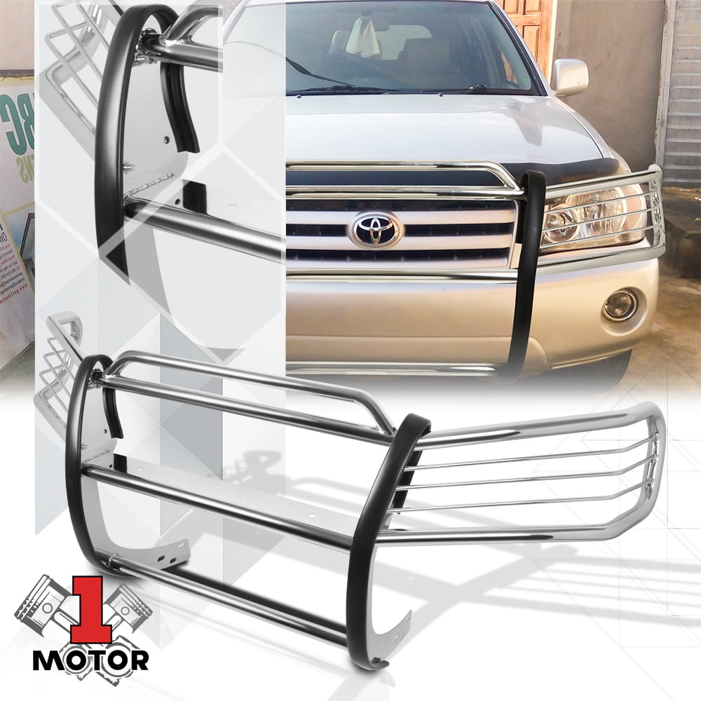 Chrome Stainless Steel Grille/Brush/Headlight Guard for 0107 Toyota