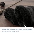 thumbnail image 2 of Winter Warm Touchscreen Genuine Sheepskin Leather Gloves For Men, 2 of 8