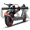 Black-red, variant on OBX OBX 350W Electric Scooter for Adults: 18 MPH, 16 Mile Range, 8.5" Solid Tires, Foldable Portable E-Scooter for Commute