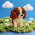 thumbnail image 5 of DAMAI 3D Beaded Dog Kit, Dog Themed Bead Starter Embroidery Kit, Easy DIY Dog Creature Beaded Craft Set for Beginners & Craft Enthusiasts, 5 of 8