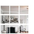 thumbnail image 1 of Self Adhesive Mirror Tiles Wall Mirrors Glass Square 9pcs 10*10inch, 1 of 4