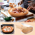 thumbnail image 6 of Air Fryer Liners Disposable Paper,8” Square for 5-8 Qt,Non-Stick Square Air Fryer Liners,BPA Free, 6 of 7