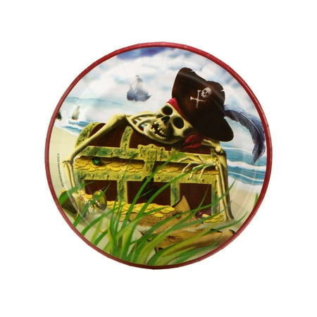 Pirates Dessert Plates, 8pk