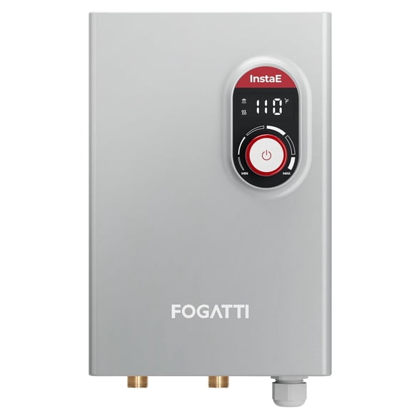 Calentador de agua sin tanque FOGATTI eléctrico 14kW 240V ETL 3.3GPM