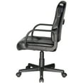 Relaxzen Executive MidBack Massage Leather Office Chair