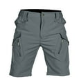 thumbnail image 4 of USNSM Men's Casual Cargo Shorts Lightweight 9" Hiking Golf Work Quick Dry Camping Outdoor Travel Shorts with Pockets Gray XXL, 4 of 9