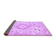 thumbnail image 2 of Ahgly Company Indoor Square Persian Purple Traditional Area Rugs, 5' Square, 2 of 4