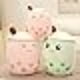thumbnail image 4 of Lindo peluche Boba de peluche con forma de taza de leche y té de burbujas, suave y kawaii, ideal como regalo para niños., 4 of 5