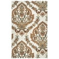thumbnail image 1 of Rizzy Home Crypt Collection Rust Damask Rug, 1 of 5