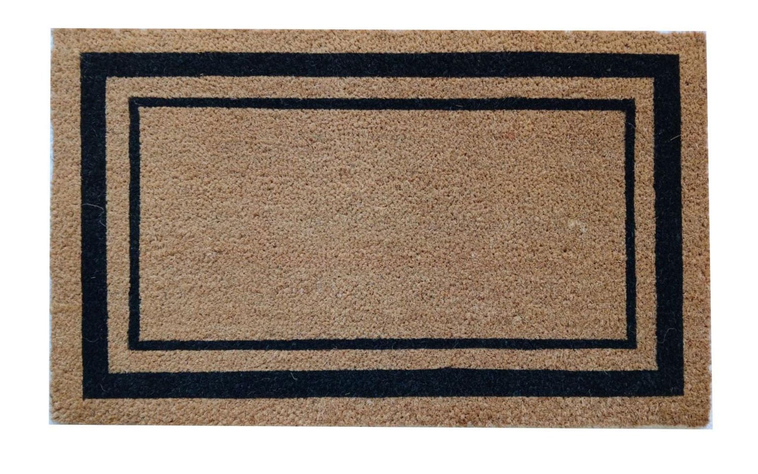 Paillasson en fibre de coco avec envers antidérapant, 18" x 30" de Home Décor Inc.