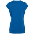 thumbnail image 2 of Augusta XL Ladies Blash Jersey Royal/White 1218, 2 of 5