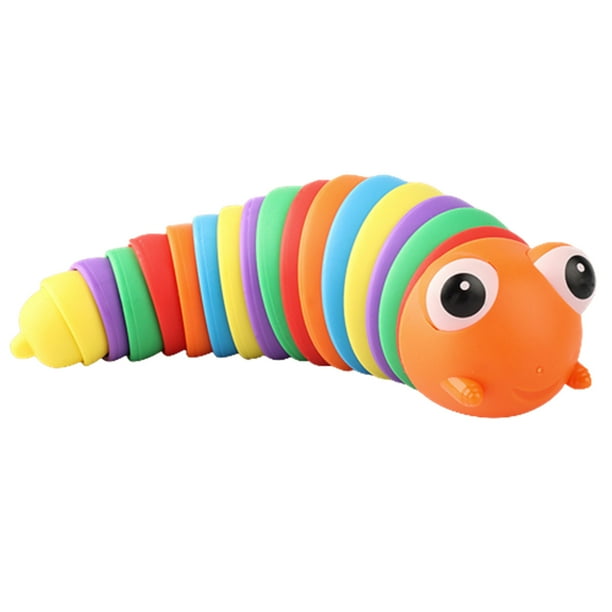 articulated slug fidget toy