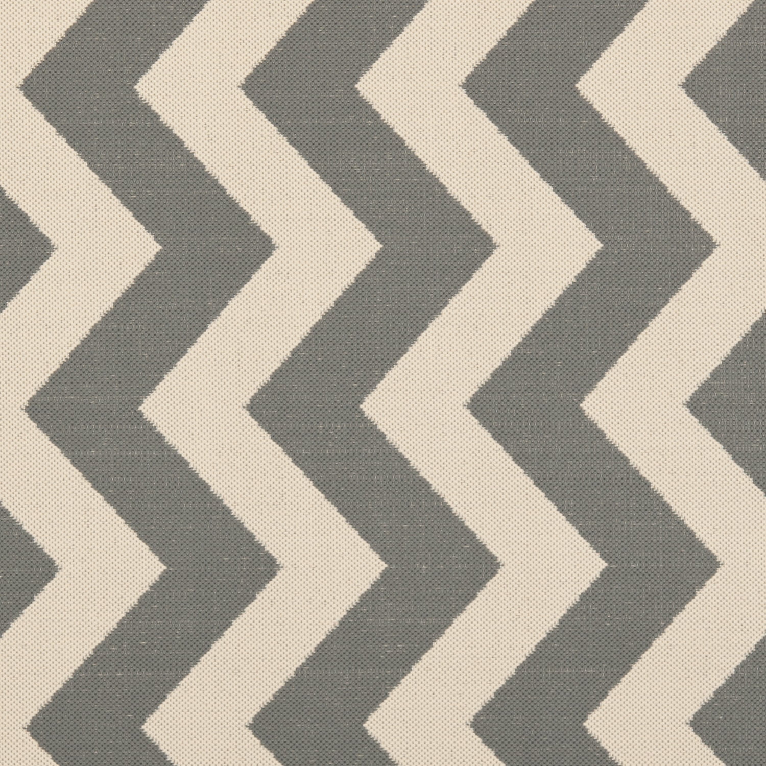 Safavieh Courtyard Bailey Chevron Indoor/Outdoor Area Rug, Gray/Beige, 5'3" x 5'3" Square