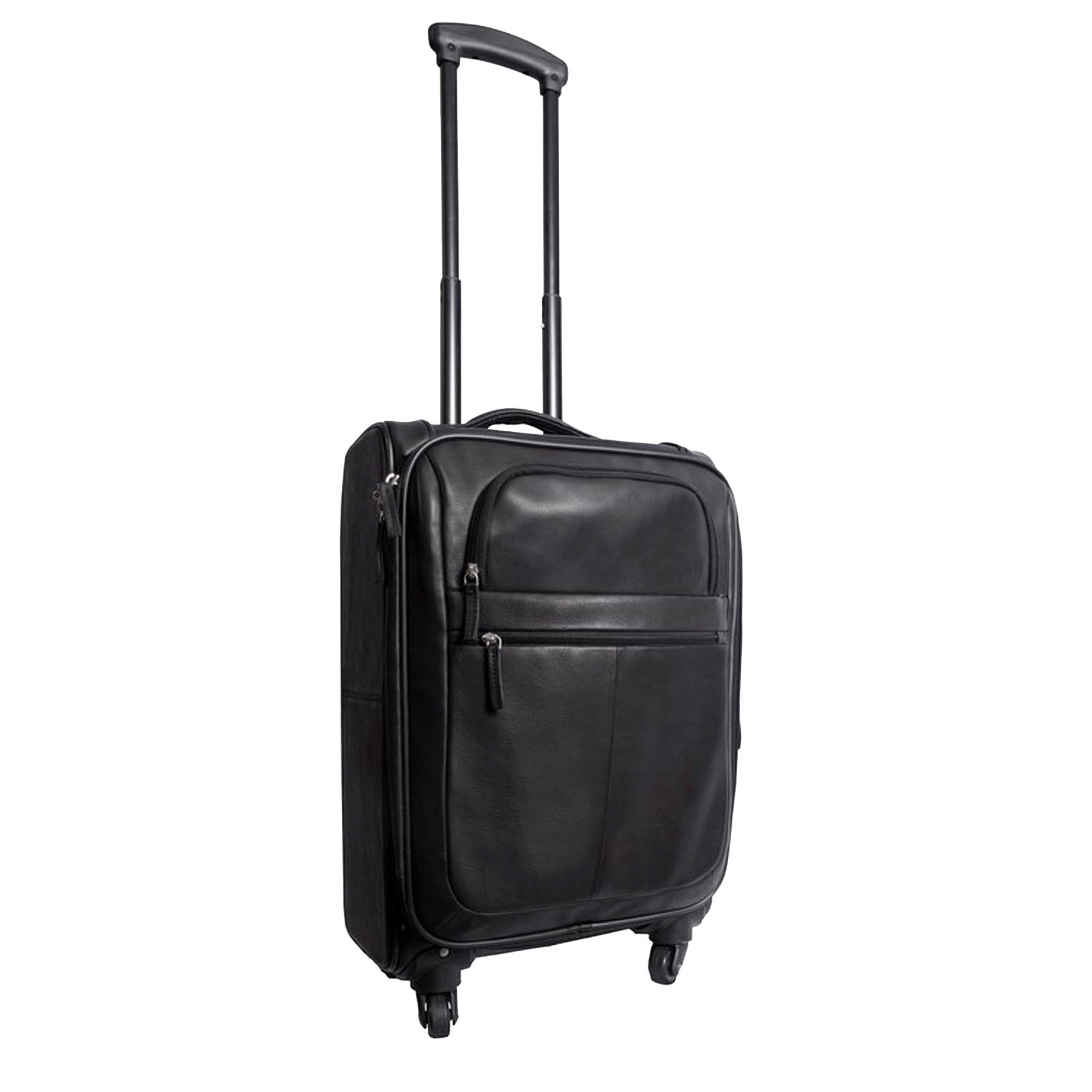 Canyon Outback Romeo Canyon 22Inch Spinner CarryOn Leather Suitcase