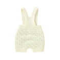 thumbnail image 4 of POIUYTR Baby Boy Girl Overalls Cable Knit Suspender Pants Unisex Cute Romper Toddler Infant One-Pieces Jumpsuit Fall Winter Clothes, 4 of 5