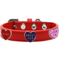 thumbnail image 6 of Dog, Puppy  Pet Widget Fashion Collar, "Conversation Hearts", 6 of 7