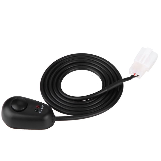 Interruptor De Botón Pulsador De 12 V, Interruptor De Botón Pulsador De Uso Prolongado, Vehículo Confiable Para Viajes En Automóvil A Casa ANGGREK Waterdrop Shape Push Button Switch