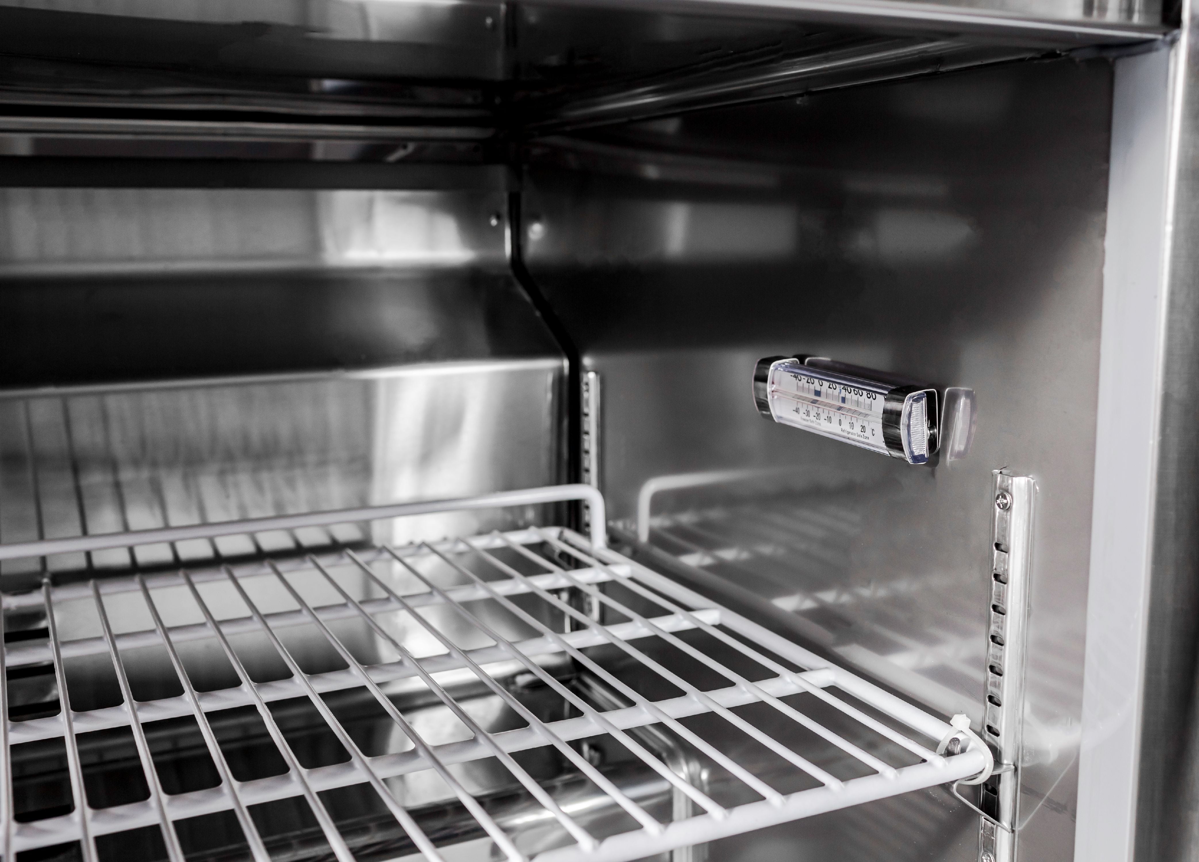 Heavy Duty Commercial 48" Two Door Undercounter Freezer