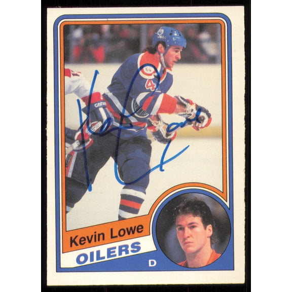 Kevin Lowe Autographed 1984-85 O-Pee-Chee Card #251 Edmonton Oilers SKU #255040