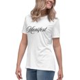 thumbnail image 3 of Empowering & Inspirational Women’s Manifest T-Shirt, Women Tshirt Graphic,  Women T Shirts Short Sleeve  (White, M), 3 of 6