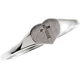 thumbnail image 6 of Youth Heart & Cross Ring - Size 3, 6 of 9