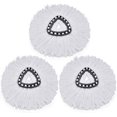 thumbnail image 1 of 3 Pack Microfiber Spin Mop Head Refill Replacements O-Cedar EasyWring Mop Cleaning Floor Head Mop, 1 of 6