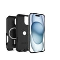 thumbnail image 2 of OtterBox Commuter Series Case with MagSafe for Apple iPhone 17e, iPhone 16e, iPhone 15, iPhone 14, iPhone 13 - Black, 2 of 5