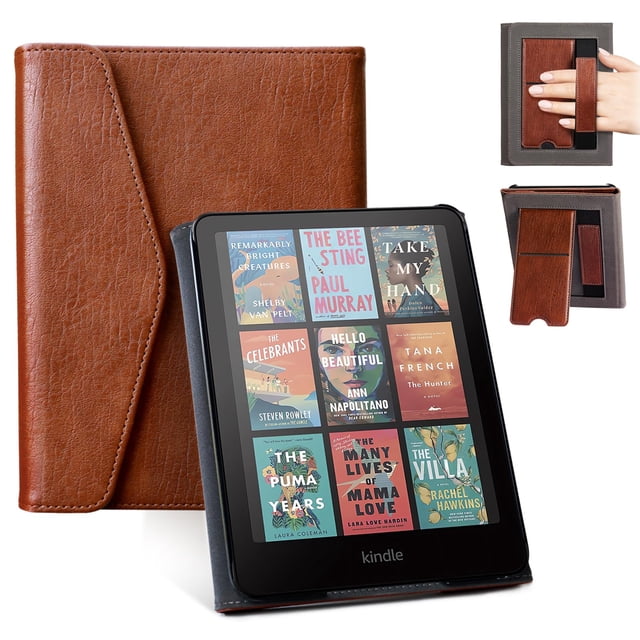 Funda CoBak Premium con soporte para Kindle Paperwhite y Kobo con correa