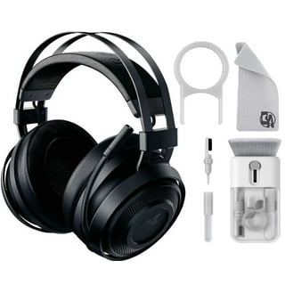 Razer BlackShark V2 X Wired 7.1 Surround Sound Gaming Headset White With  Cleaning Kit Bolt Axtion Bundle Like New 