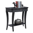 thumbnail image 2 of Convenience Concepts Console Newport en Bois Noir, 2 of 3