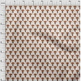 thumbnail image 3 of oneOone Cotton Flex Orange Fabric Ethnic Block Quilting Supplies Print Sewing Fabric By The Yard 40 Inch Wide, 3 of 4
