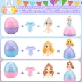 thumbnail image 4 of Huevos de Pascua para fiestas DREACAREFT, princesas, juguetes, 12 unidades para niños, 4 of 6