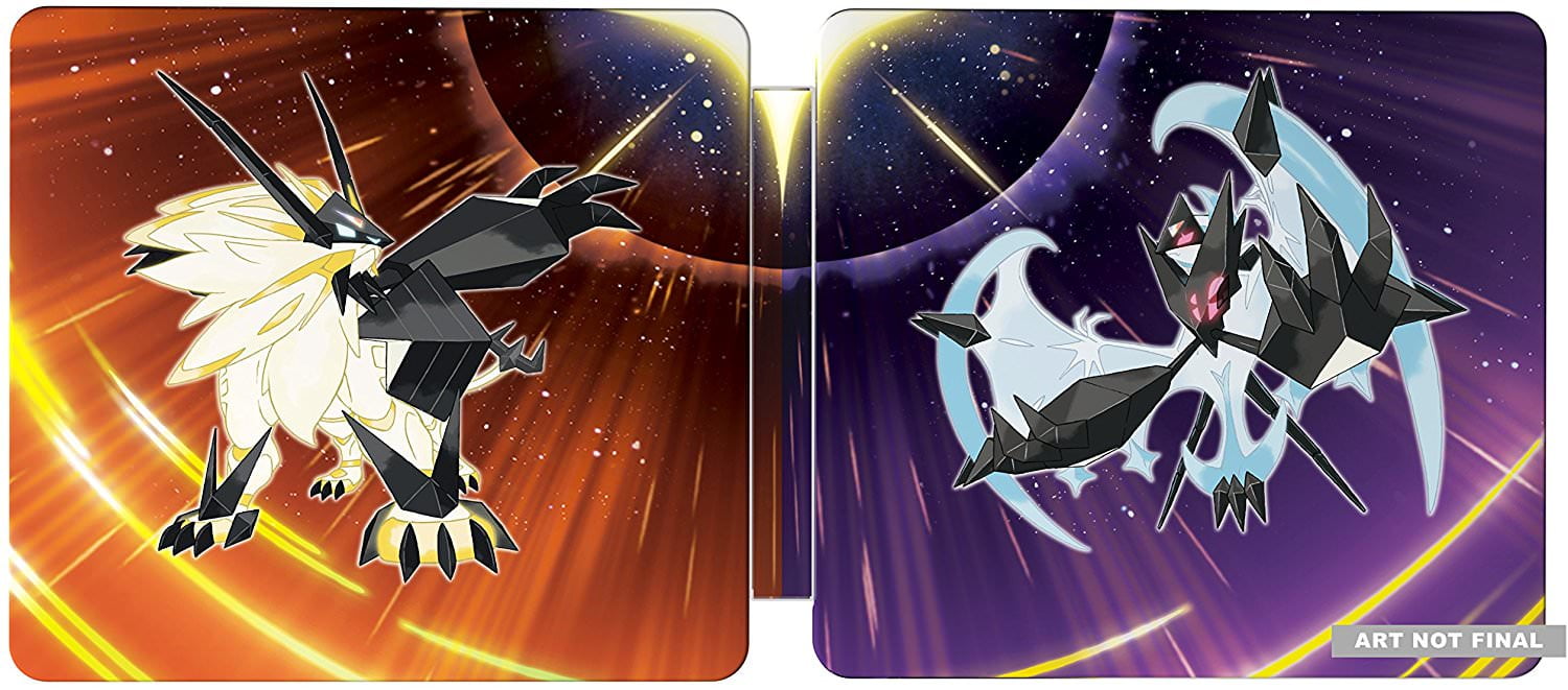 pokemon moon steelbook