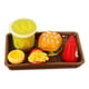 thumbnail image 1 of Set de comida rápida Miniature Dollhouse Furniture a escala 1/12, 1 of 3