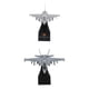 thumbnail image 1 of 2x 1/100 EF 2000 Avión con Strike Modelo Decoración para el hogar Regalos, 1 of 9