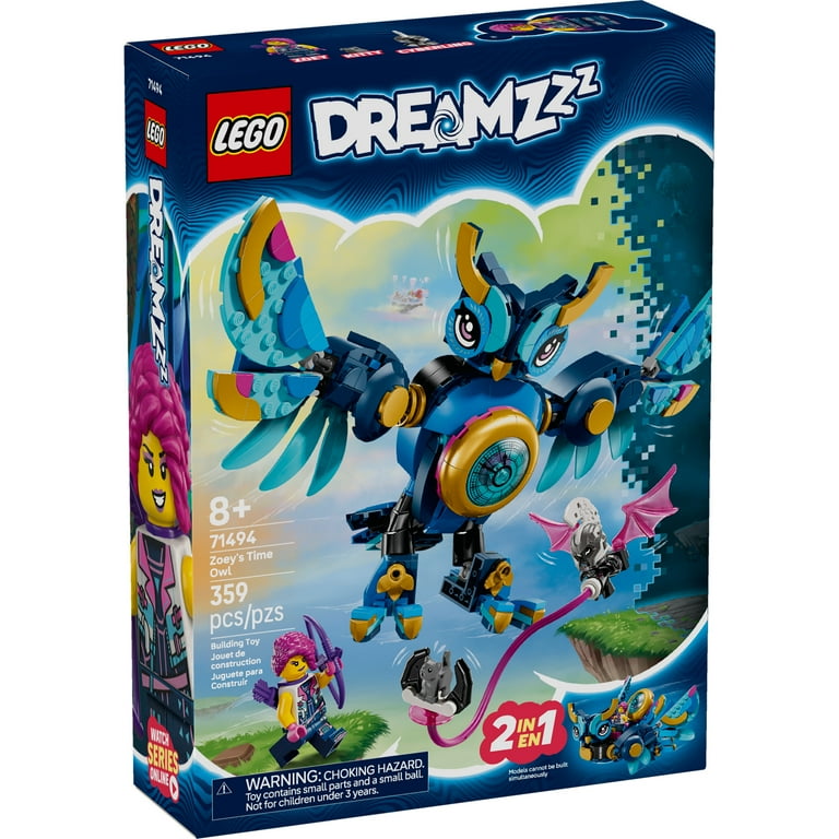 LEGO DREAMZzz Zoey's Time Owl Building Toy - Pretend Play Set for