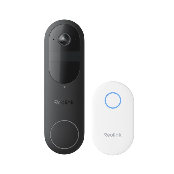 Reolink Video Doorbell Battery with Chime, 2K 5/2.4GHz Wi-Fi Head-to-Toe View, Person/Vehicle/Package Detection