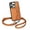 Brown - Pebble grain, variant on Handmade Genuine Leather Crossbody Wallet Phone Case for Apple iPhone 15 Pro 6.1-Inch,with Strap and Flip Wallet Card Holder,Shockproof Durable Scratch Protective