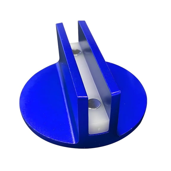 Magnetic Slotted Jack Pad – 0.37" Aluminum Pinch Weld Frame Adapter for Cars/SUVs/Trucks