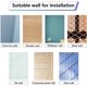 thumbnail image 4 of 8 hojas de pegatinas para ventana con diseño de mar, océano, ballena, delfín, velero, estrella de mar, faro, vinilo adhesivo de PVC impermeable para pared., 4 of 6